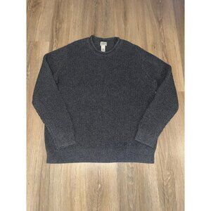 Men's L.L.Bean Organic Cotton Waffle Sweater, Rollneck Crew size xxl